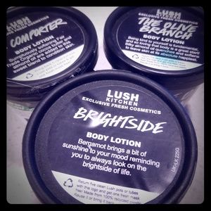 Lush Cosmetics lotions